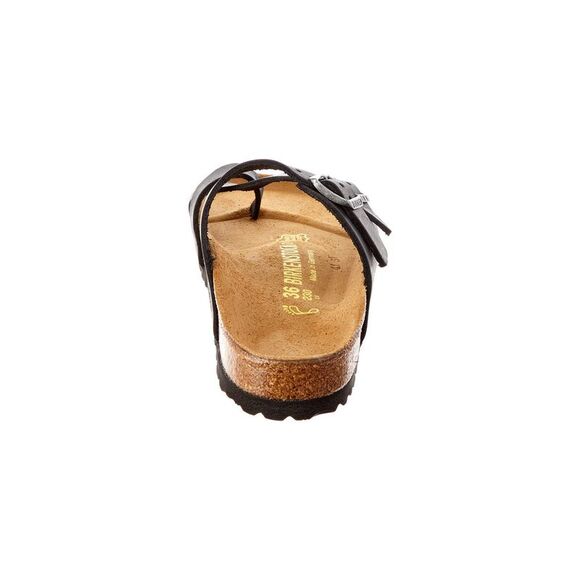 Birkenstock Mayari Oiled Leather Sandal, Black - Picture 3 of 5